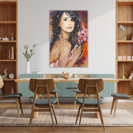ALuart schilderij 'The summer woman'