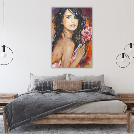 ALuart schilderij 'The summer woman'