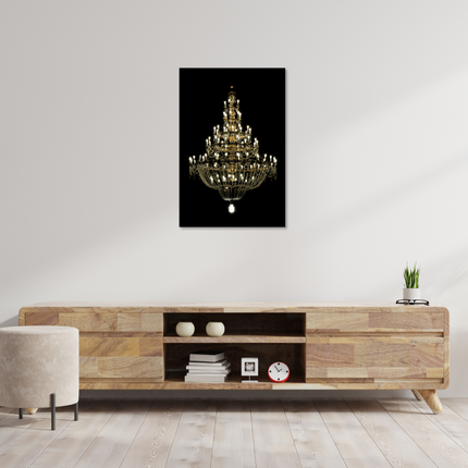Aluart schilderij 'De kroonluchter'