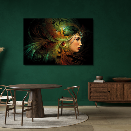 Aluart schilderij 'Mystery Queen'