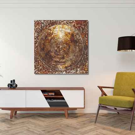 Aluart schilderij  'Circular Echoes'