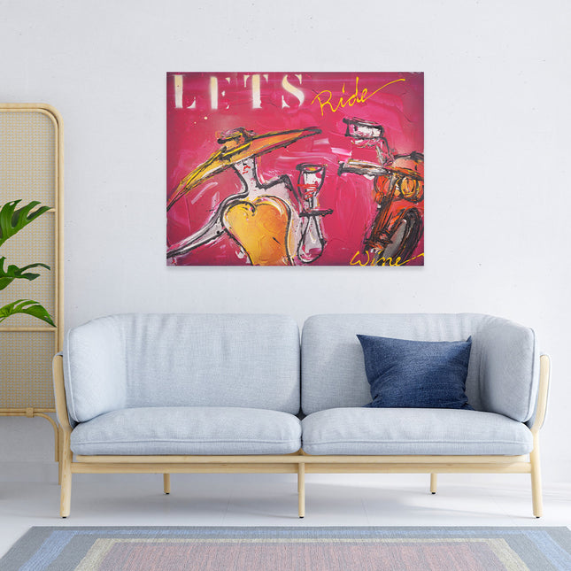 Graffiti art 'Party women'