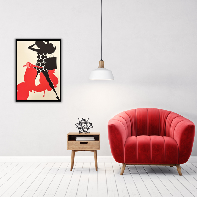 ingleijste poster 'Silhouette'