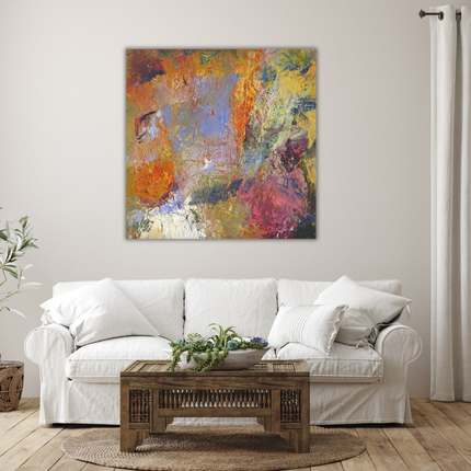 Aluart schilderij 'Mixed Pastel '