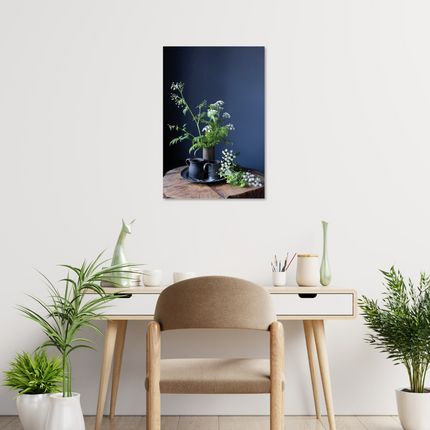 Aluart schilderij 'Stilleven bloemen & vazen'