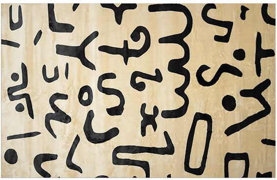 Vloerkleed van kunstenaar 'Paul klee'