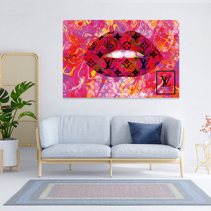 Aluart schilderij 'Vuitton Kiss'