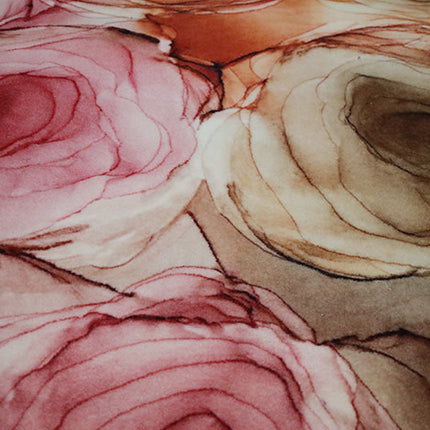Vloerkleed 'Rozen art work'