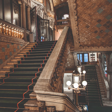 Aluart schilderij 'Palau de la Música Catalana trappenhuis'