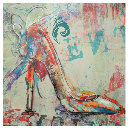 Canvas schilderij 'Pump'