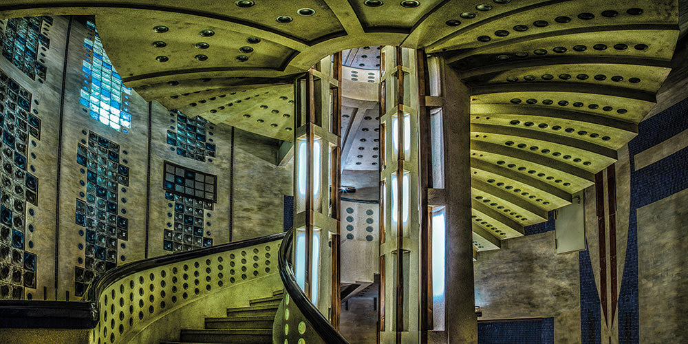 Aluart schilderij 'Art deco staircase'