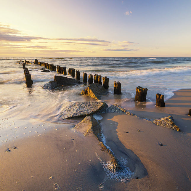 Aluart schilderij 'Zee en strand'