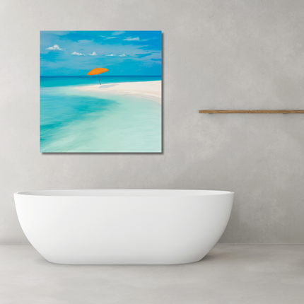 Aluart schilderij 'The beach'