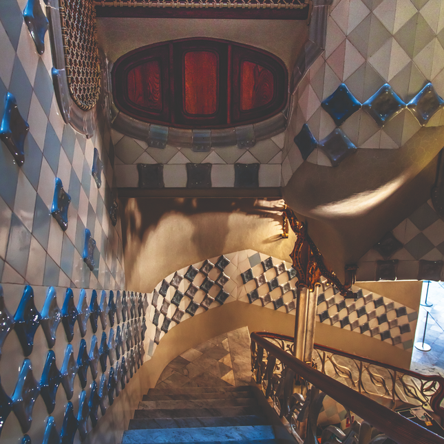 Aluart schilderij 'Casa Batlló'