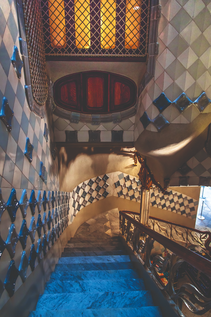 Aluart schilderij 'Casa Batlló'