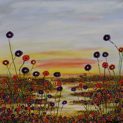 Aluart schilderij 'The miracles of colours - Ans Duin'