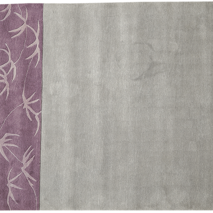 Vloerkleed 'Paarse details'