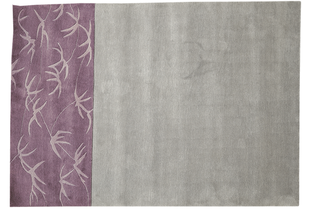 Vloerkleed 'Paarse details'
