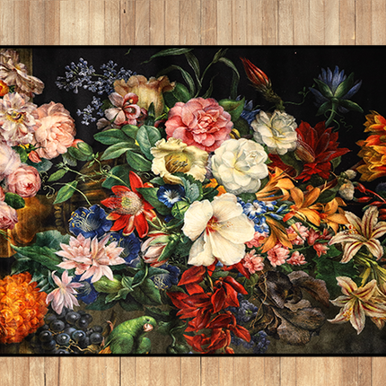 Mondiart vloerkleed 'Oude meester Jan de Heem'