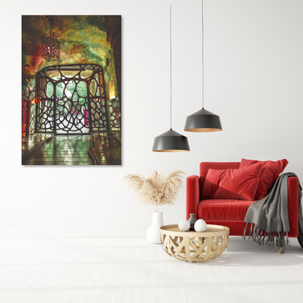 Aluart schilderij 'Casa Mila'