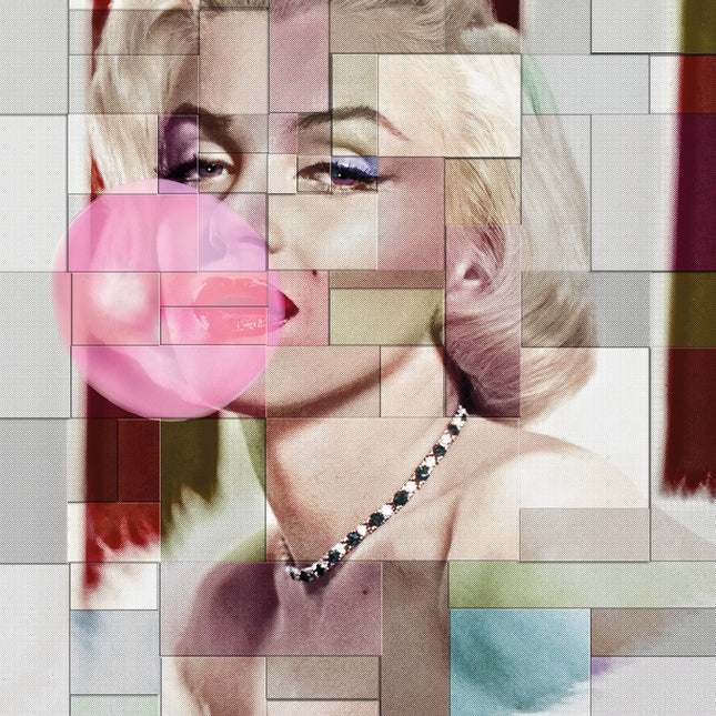 Aluart schilderij 'Marilyn Monroe pops art'