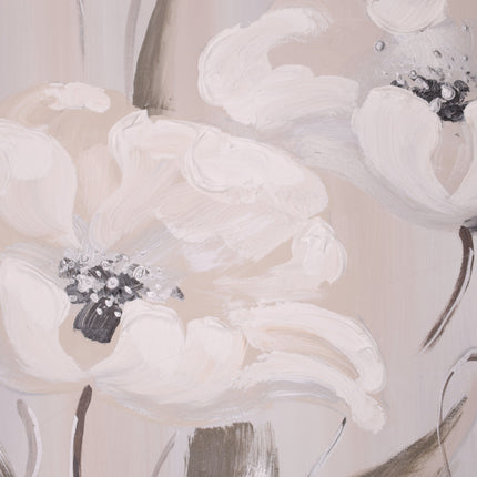 Canvas schilderij 'Bloemen'