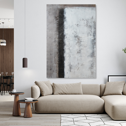 Aluart schilderij 'Just Grey'
