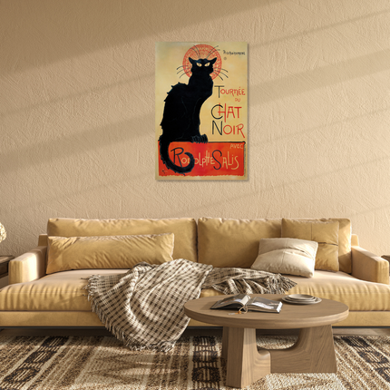 Aluart schilderij 'The Black Cat'