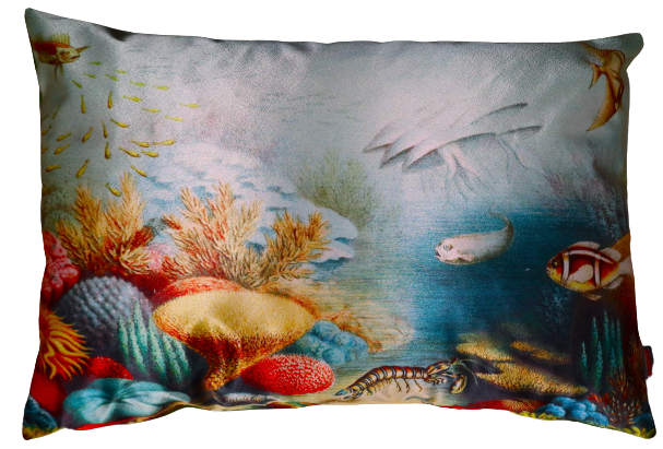 Sierkussen 'Aquarium'