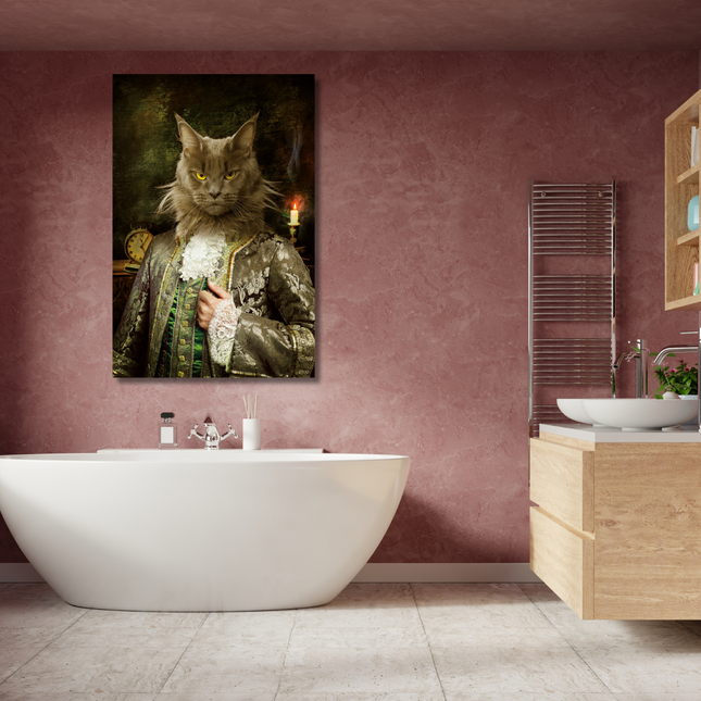 Aluart schilderij 'Royal cat'