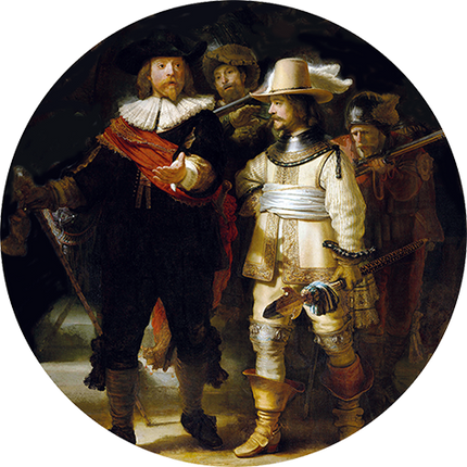 Aluart schilderij 'De Nachtwacht'