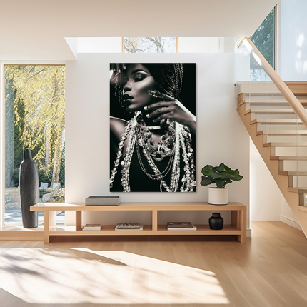 Aluart schilderij 'Jewelry woman'