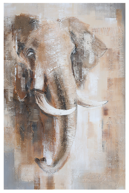 Canvas schilderij 'Gentle Giant 2.0'