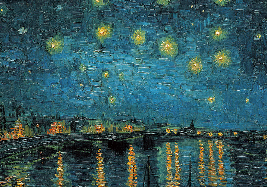 Schilderij 'Sterrennacht Vincent van Gogh'