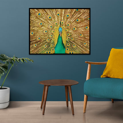 Aluart schilderij 'Peacock'