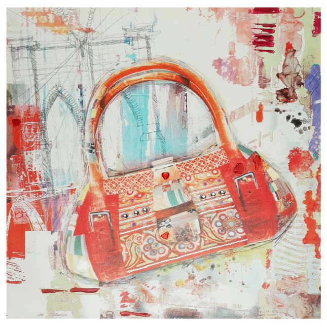 Canvas schilderij 'Tas'