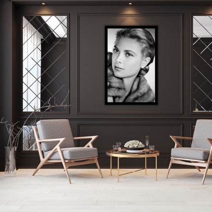 Ingelijste poster 'Grace Kelly Princess'