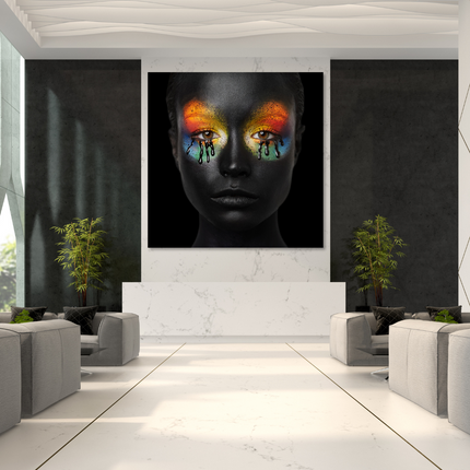 Aluart schilderij 'For your eyes only'