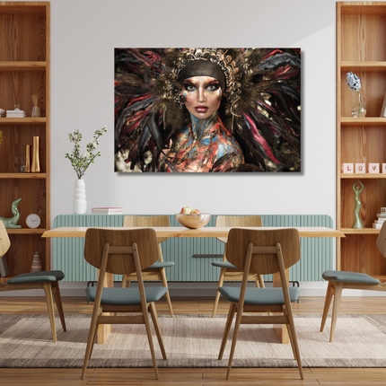 Aluart schilderij 'Colours of Native'