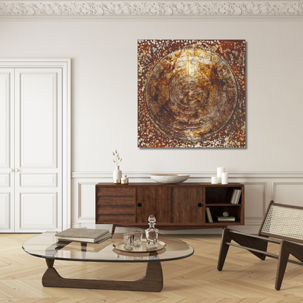 Aluart schilderij  'Circular Echoes'