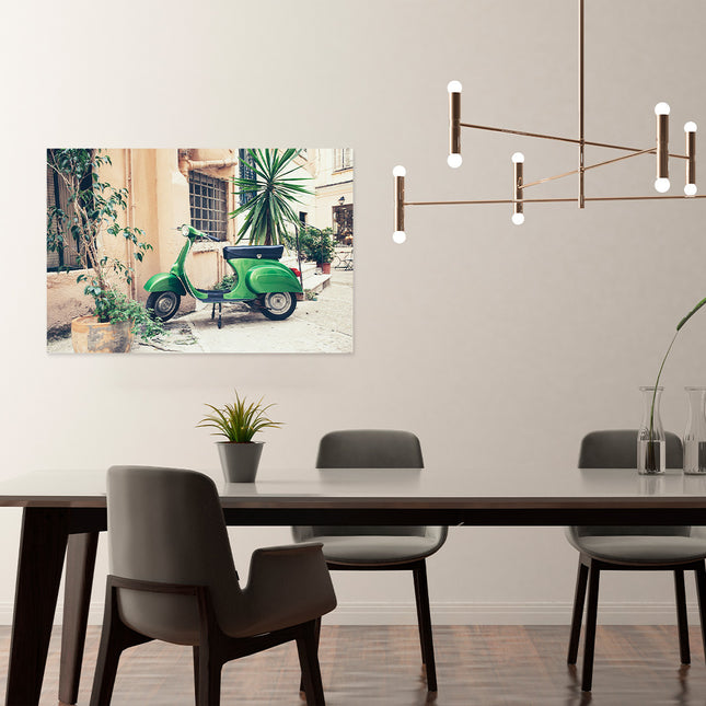 Aluart schilderij 'Oude Italiaanse vespa'