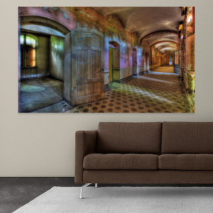 Aluart schilderij 'Lacour - Urban corridor'