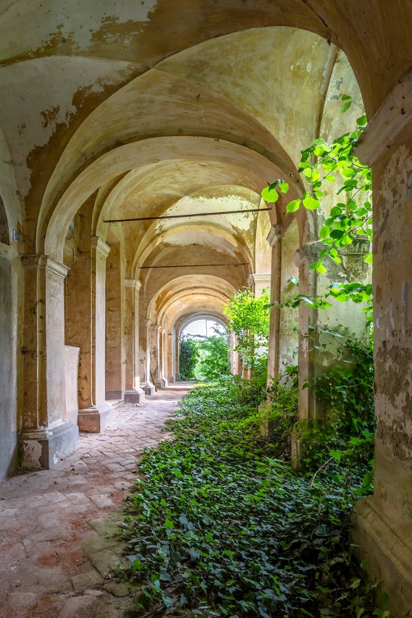 Schilderij  van Frans Nijland 'The Chiesa della Mira'