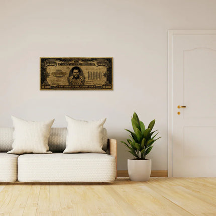 Schilderij 'Ten Thousand Dollars In Gold'