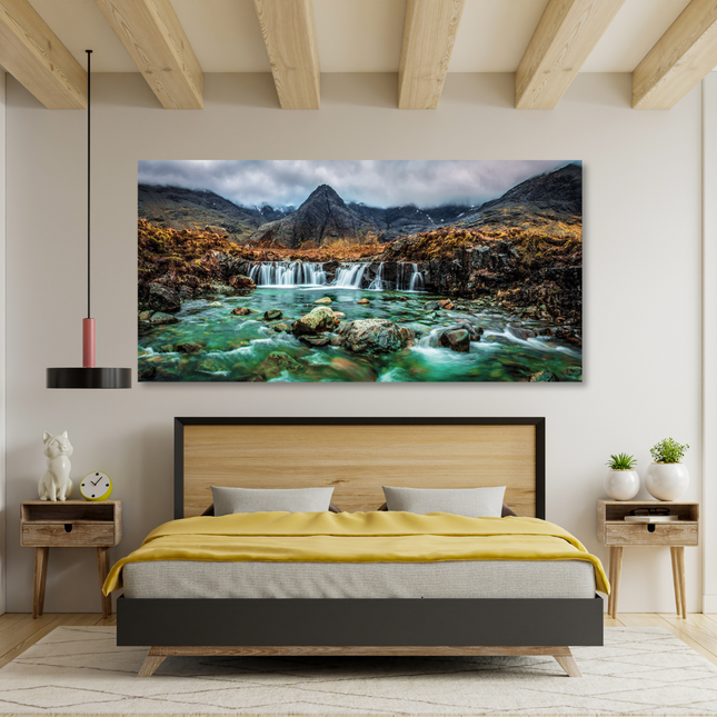 Aluart schilderij 'Isle of Sky Schotland 2.0'