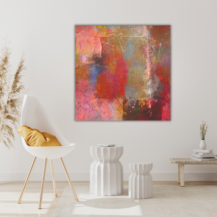 Aluart schilderij 'Mixed Pink'