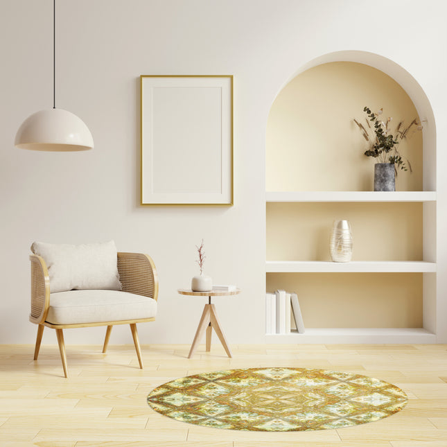 Vloerkleed 'Italiaanse glas in lood'