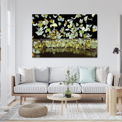Aluart schilderij 'The Group Of Butterflies'