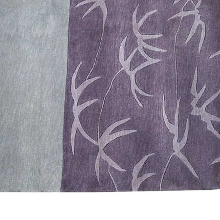 Vloerkleed 'Paarse details'