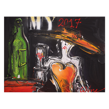 Graffiti art 'My 2017'